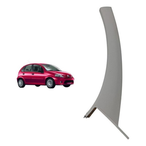 Moldura Acabamento Parabrisa Esquerd Citroen C3 06/12