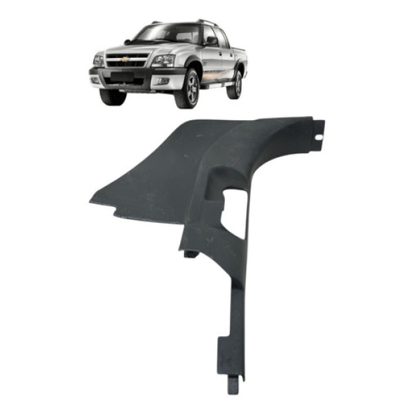 Acabamento Soleira Coluna Inf Esquerd S10 01/11 15964597 Cinza