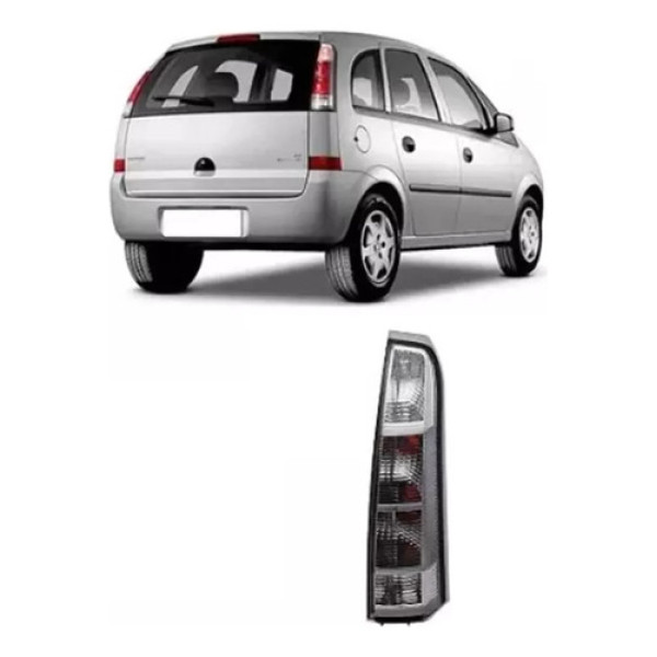 Lanterna Traseira Meriva 09/13 Fume Lado Esquerdo Original Esquerdo