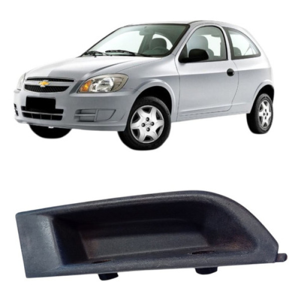 Moldura Puxador Porta Diant Direit Celta 2007/ 93373132 Grafite