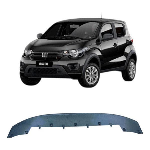 Moldura Inf Parachoque Diant Mobi 52028644 Grafite