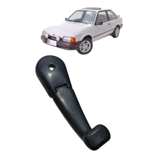 Manivela Telo Solar Escort Xr3 1987/1992 Original Preto