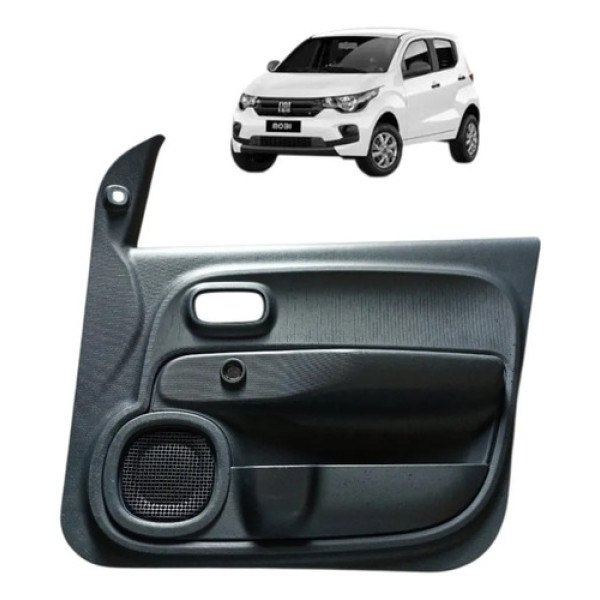 Forro Porta Dianteir Direit Fiat Mobi 2017 2023 Preto
