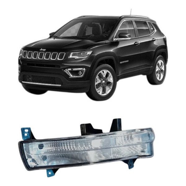 Lanterna Pisca Parachoque Diant Esquerd Compass 2017/2021 Esquerdo Transparente