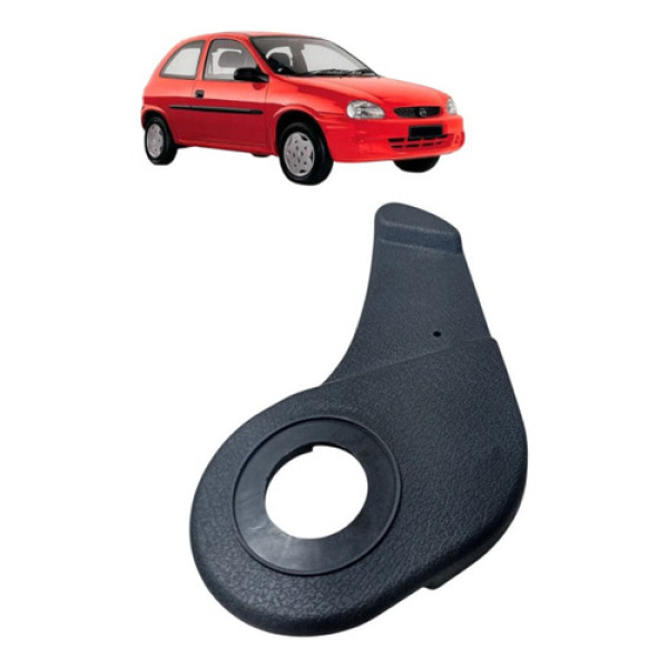 Moldura Acabamento Roldana Banco Corsa 1995/2000 Preto