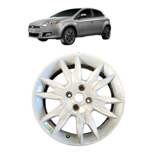 Roda Avulsa Aro 16 Bravo Punto Stilo Original Prata