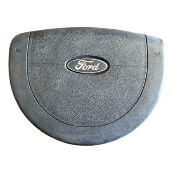 Capa Da Buzina Volante Ford Fiesta 2003 2007 2010 2012 Cinza-escuro