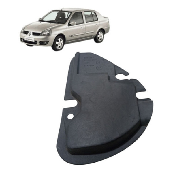 Tampa Lanterna Trás Esquerdo Renault Clio Sedan 2005 A 2012 Esquerdo/motorista Preto