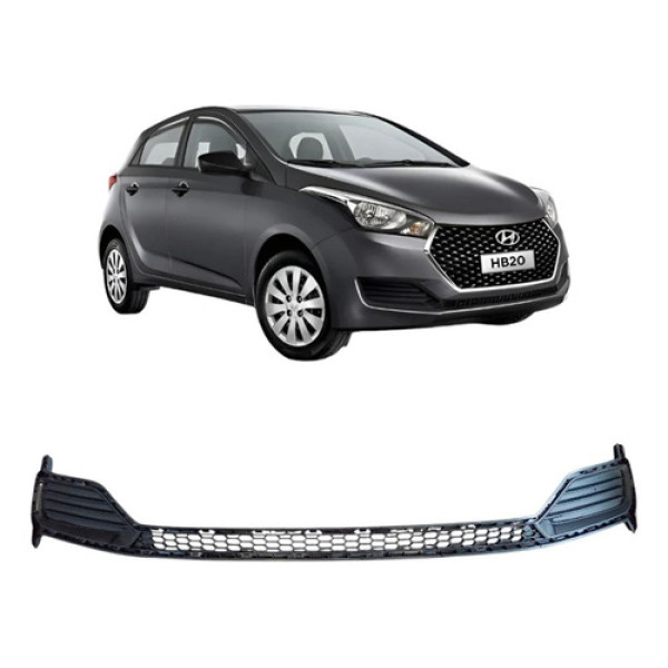 Grade Inferior Pchoq Hyundai Hb20 2016/2017 865611s500 Grafite
