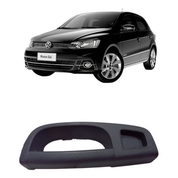 Puxador Porta Traseir Esquerd Gol G5 5u4867161 Grafite