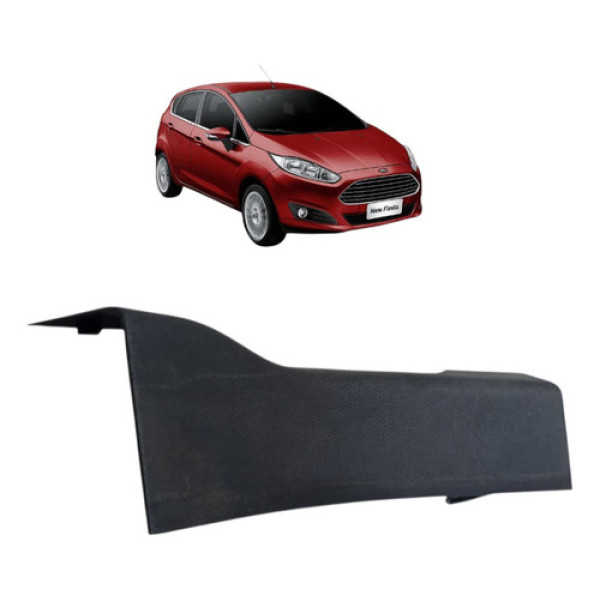 Acabamento Soleira Traseira Direit New Fiesta 2014/2016 Grafite