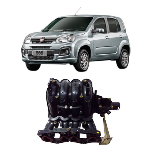 Coletor Admissão 1.0 Vivace 1.4 Fiat Palio Uno 2012/2017 Evo