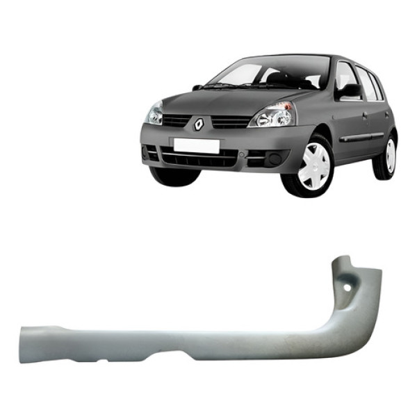 Soleira Acabamento Dianteiro Porta Esquerdo Clio 2003/ Cinza