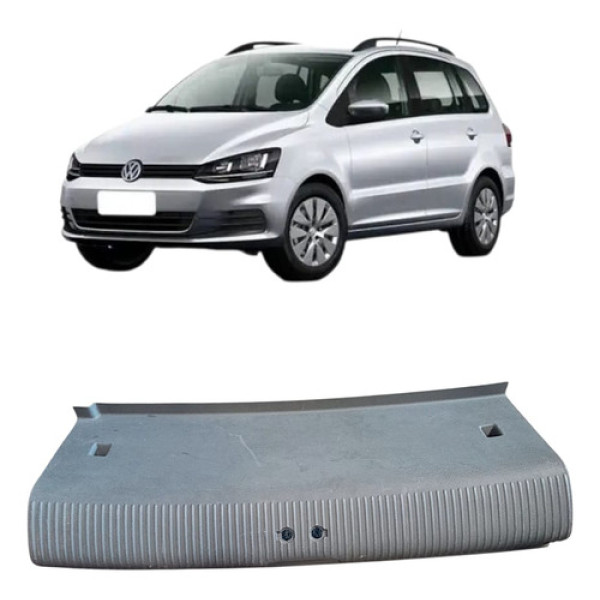 Acabamento Soleira Porta Malas Vw Spacefox 5z9863459 Cinza-escuro