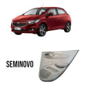 Forro De Porta Traseiro Direito Chevrolet Onix 2013/2017 Cinza-escuro