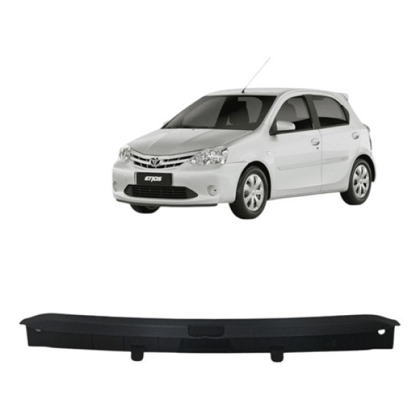 Soleira Porta Malas Toyota Etios 2013/2019 583870d060 C/det Preto