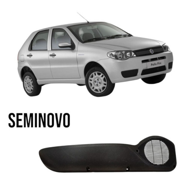 Porta Objetos Palio Siena 4 Pts Lado Esquerdo 1996/2007 Dianteira Esquerda Cinza