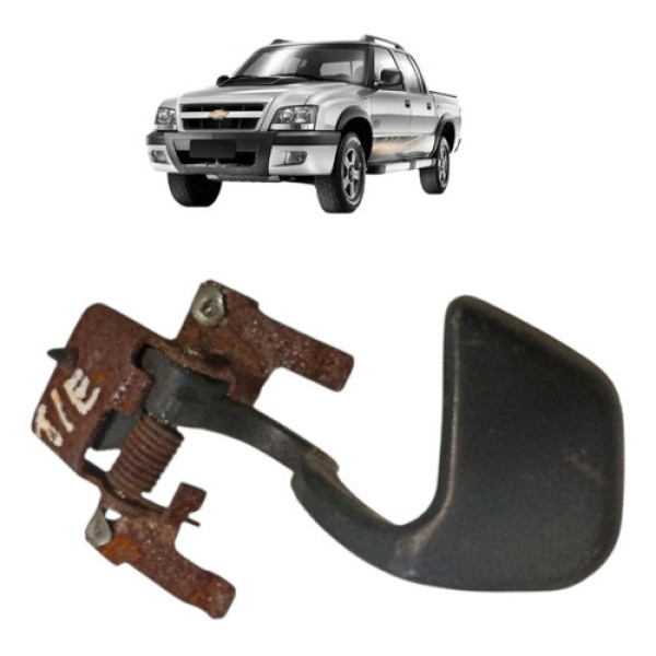 Maçaneta Interna Esquerd S10 1995/2011 Diant/trás 15997813 Grafite Dianteira/traseira