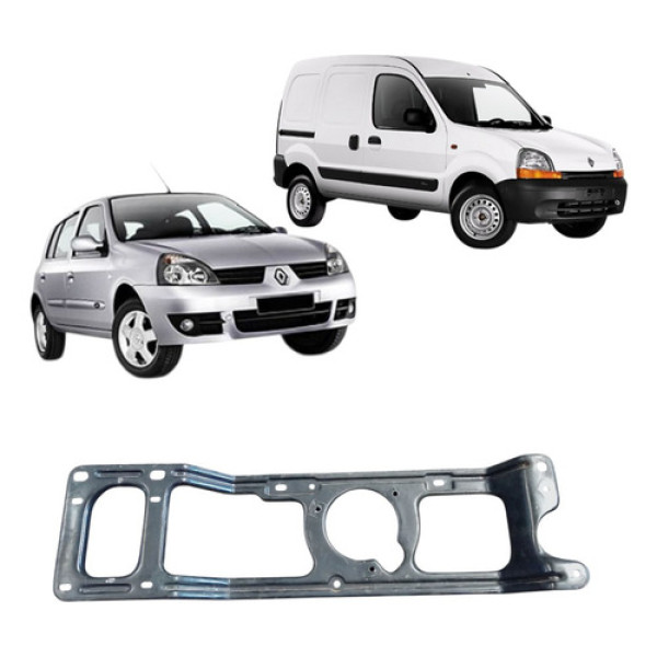 Defletor Suporte Eletroventilador Renault Clio 1.0 Kangoo