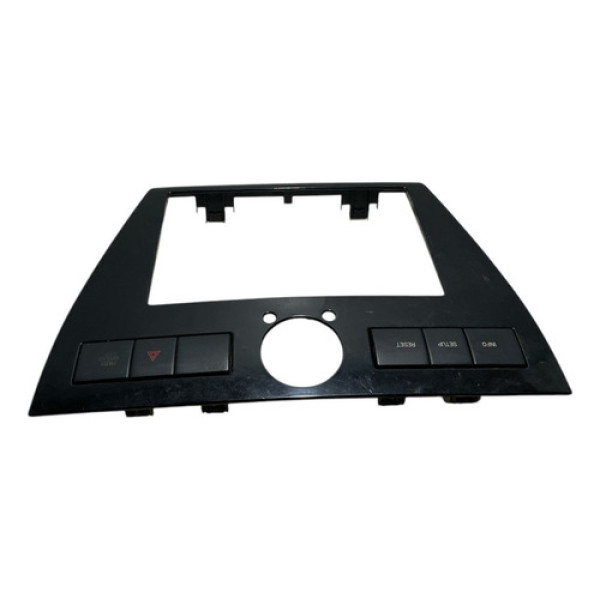 Moldura Painel Central Radio Ford Fusion 06 A 09 C/ Botões 