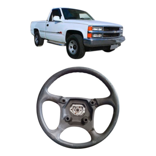 Volante Sem Buzina Chevrolet Silverado 1997 1998 2001 Cinza