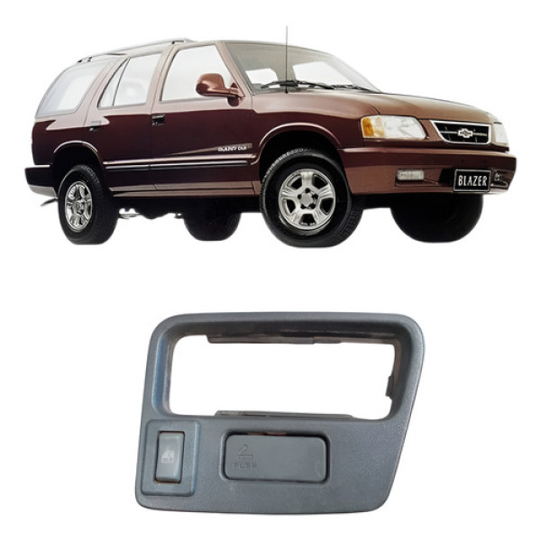 Moldura Maçaneta Cinzeiro Porta Tras Direit Gm Blazer 95/00