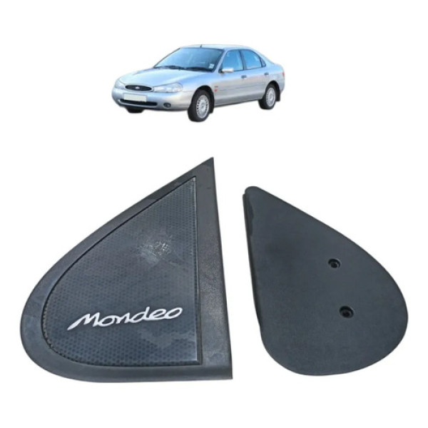 Acabamento Externo Porta Traseir Direit Ford Mondeo 96 00 Preto