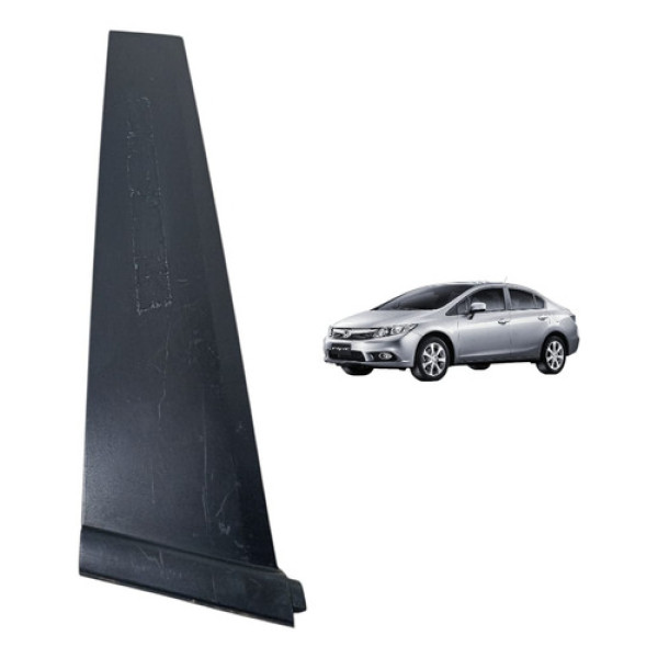 Moldura Coluna Traseira Direita Civic 2012/2016 72430tr8