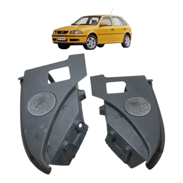 Suporte Bagagito Gol G3 Grafite Original Par Grafite