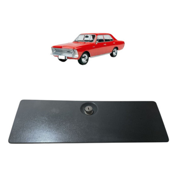 Tampa Porta Luvas Opala Caravan 75/80 Cinza