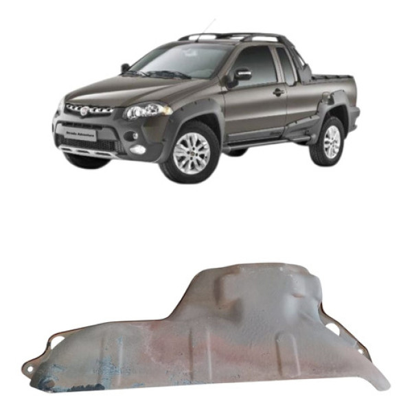 Protetor Tanque Combustível Fiat Strada Locker 2011/2019
