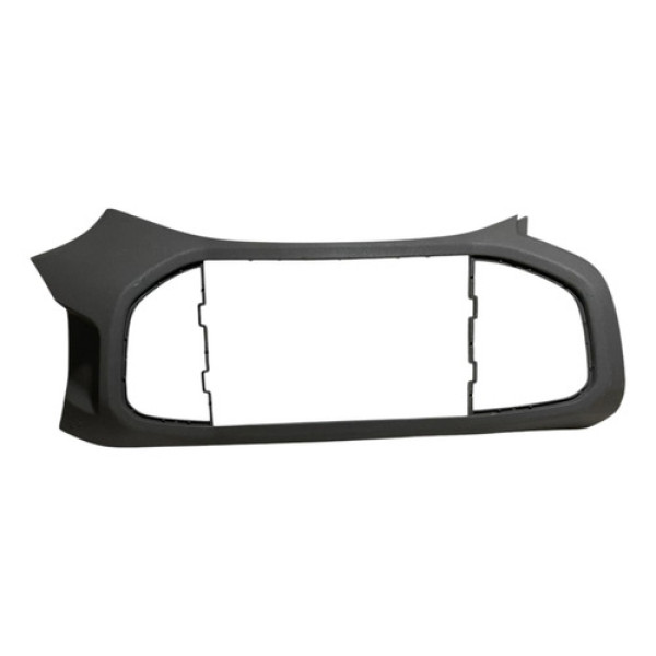 Moldura Multimídia Onix Prisma Original Cinza