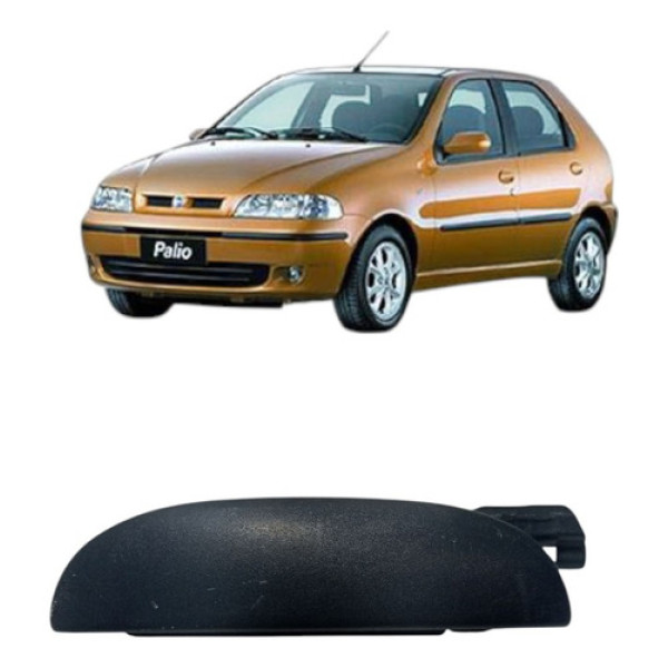 Maçaneta Externa Dianteira/traseira Esquerda Palio 2001/2005 Preto Dianteira/traseira