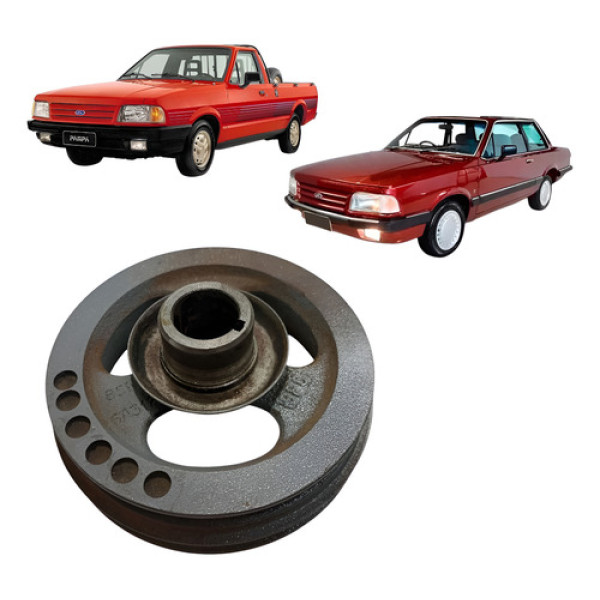 Polia Dupla Virabrequim Del Rey/pampa Cht C/ar