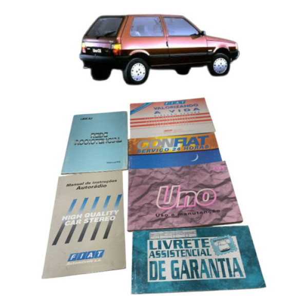 Manual Proprietário Fiat Uno Cs 1.5 1994/1995