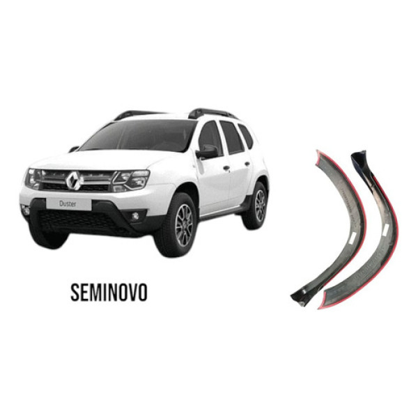 Par Moldura Paralama Dianteiro Renault Duster 2015/2020