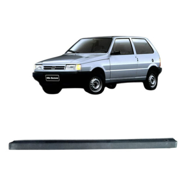 Ombreira Fiat Uno 2 Portas Lado Direit Cinza-escuro