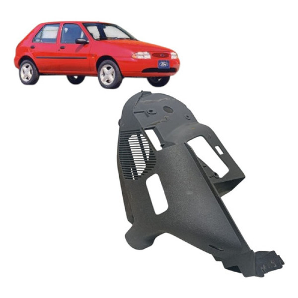 Suporte Bagagito Esquerdo Ford Fiesta 1996 1999 Cinza