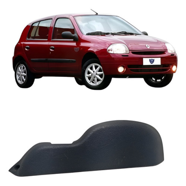 Acabamento Bando Esquerdo Renault Clio 00/04 9252360 Grafite