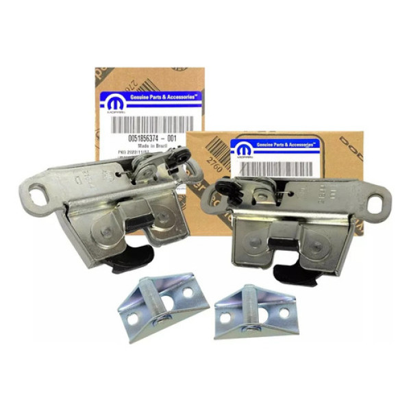 Fechadura Tampa Traseira Strada 2004 A 2020 Original Kit