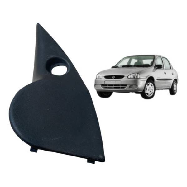 Moldura Retrovisor Interno Esquerd Corsa 95/10 90438369 Preto