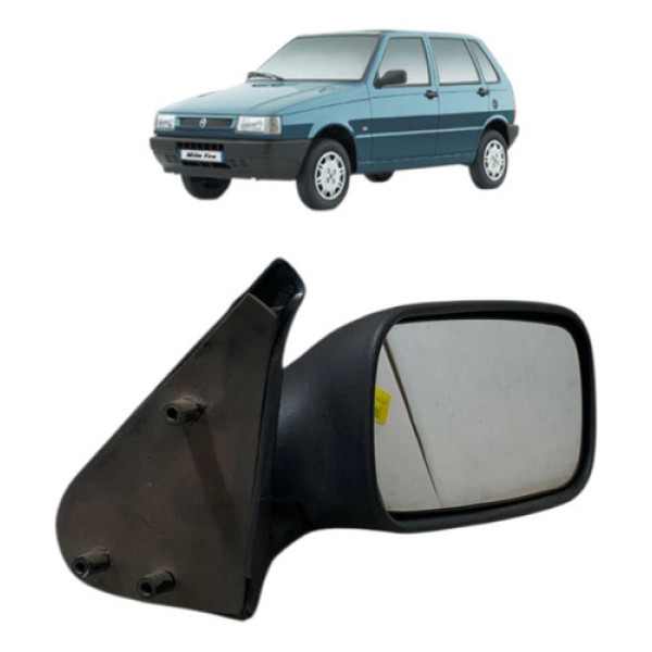 Retrovisor Externo Direit S/controle Uno 01/05 Rtme52fx 4pta