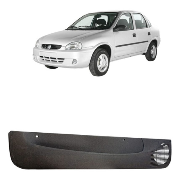 Porta Objetos Gm Corsa Diant Esquerd 99/03 90388341 Cinza