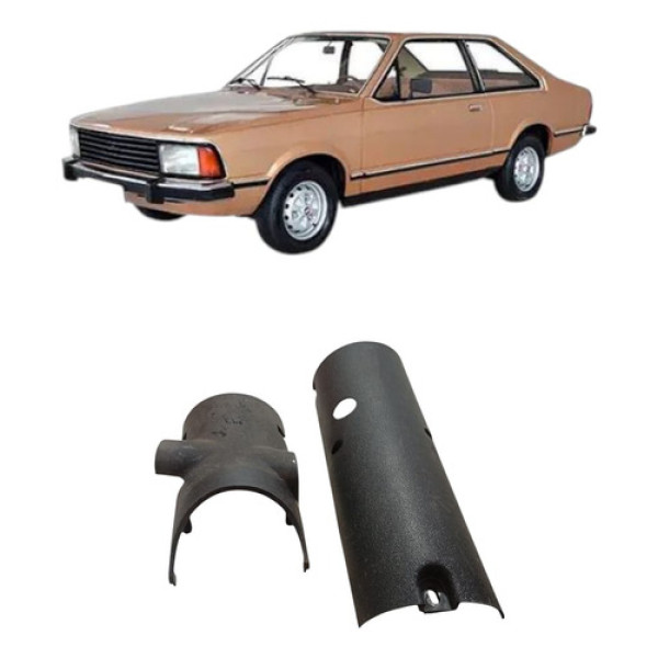 Capa Coluna Seta Corcel 2 Belina 2 Pampa 1978/82 Cinza-escuro