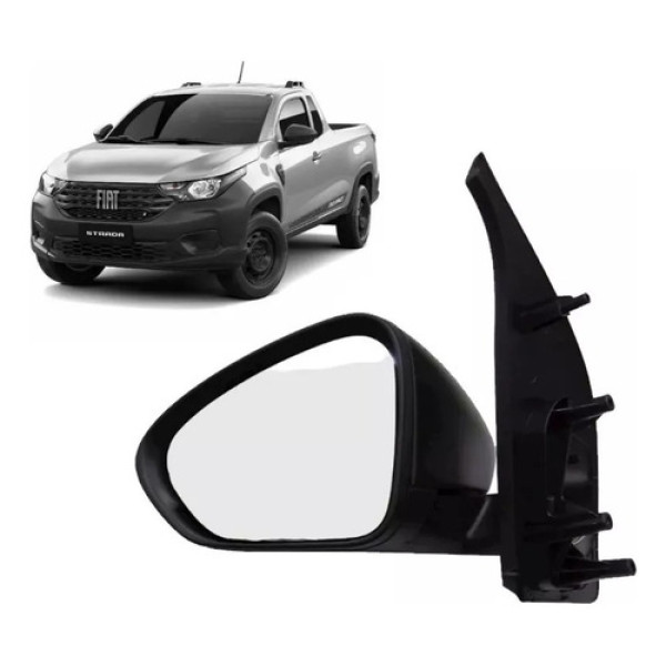 Retrovisor Esq Strada 2020 2021 2022 Manual Original