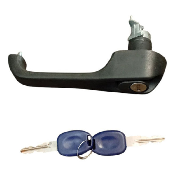 Maçaneta Externa Dianteira  Uno 04 Em Diante Ld Original - Preto - Dianteira