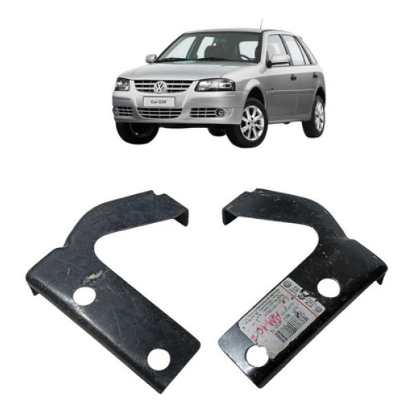 Suporte Parachoque Traseiro Gol 2000/2010 Par