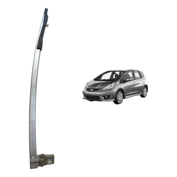 Guia Vidro Traseiro Esquerdo Honda Fit 2009/2014 Cinza-escuro