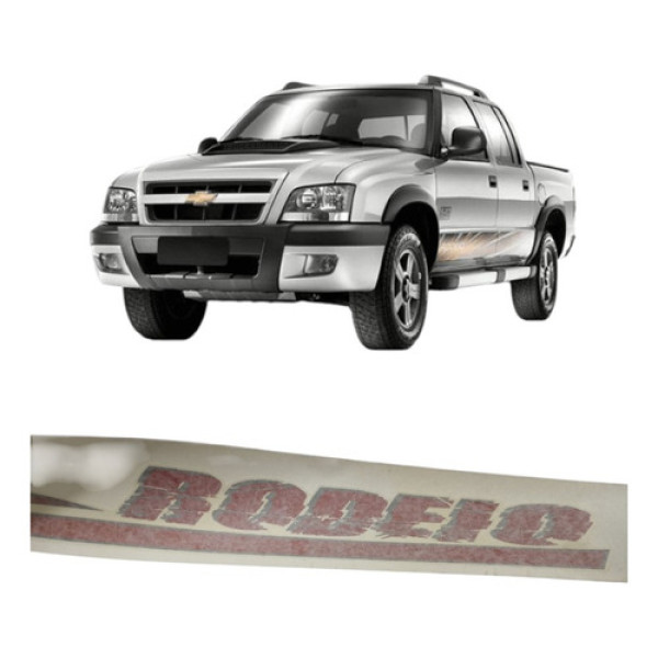 Faixa Adesiva Porta Diant Direit S10 Rodeio 2006/08 93342697