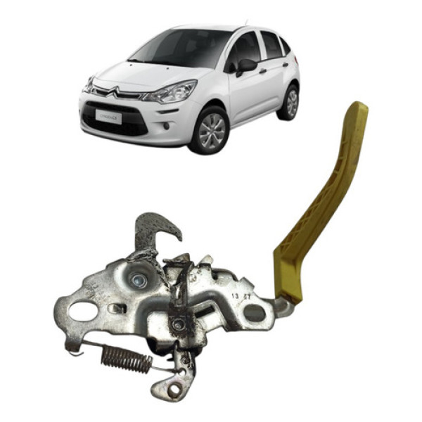 Fechadura Capo Citroen C3 2013 A 2021 9676644180